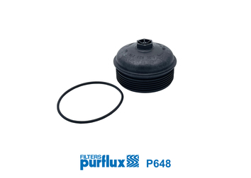 PURFLUX Dæksel, oliefilterhus p648 for MERCEDES-BENZ NISSAN DACIA