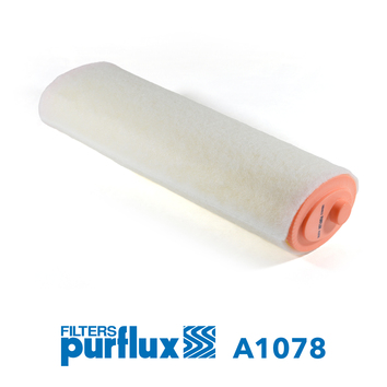 PURFLUX Luftfilter a1078 Filterindsats height_mm_209|Højde [mm]|498 outer_diameter_mm_497|Yderdiameter [mm]|142 inner_diameter_mm_496|Indvendig diamet
