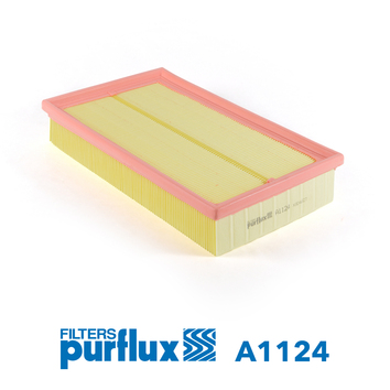 PURFLUX Luftfilter a1124 Filterindsats height_mm_209|Højde [mm]|56 length_mm_203|Længde [mm]|316 width_mm_206|Bredde [mm]|190 56mm for MERCEDES-BENZ