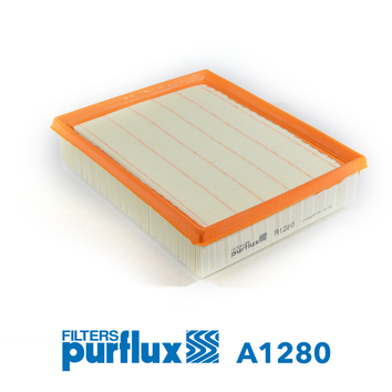 PURFLUX Luftfilter a1280 Filterindsats height_mm_209|Højde [mm]|50 length_mm_203|Længde [mm]|246 width_mm_206|Bredde [mm]|197 50mm for RENAULT ROVER/