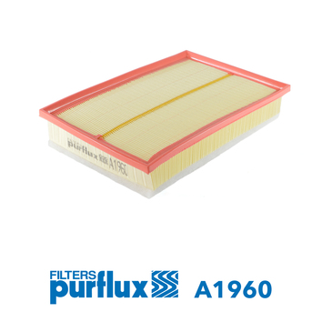 PURFLUX Luftfilter a1960 Filterindsats height_mm_209|Højde [mm]|50 length_mm_203|Længde [mm]|346 width_mm_206|Bredde [mm]|223 50mm for AUDI
