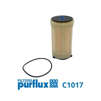 PURFLUX Brændstof-filter c1017 Filterindsats height_mm_209|Højde [mm]|142 outer_diameter_mm_497|Yderdiameter [mm]|68 inner_diameter_mm_496|Indvendig d