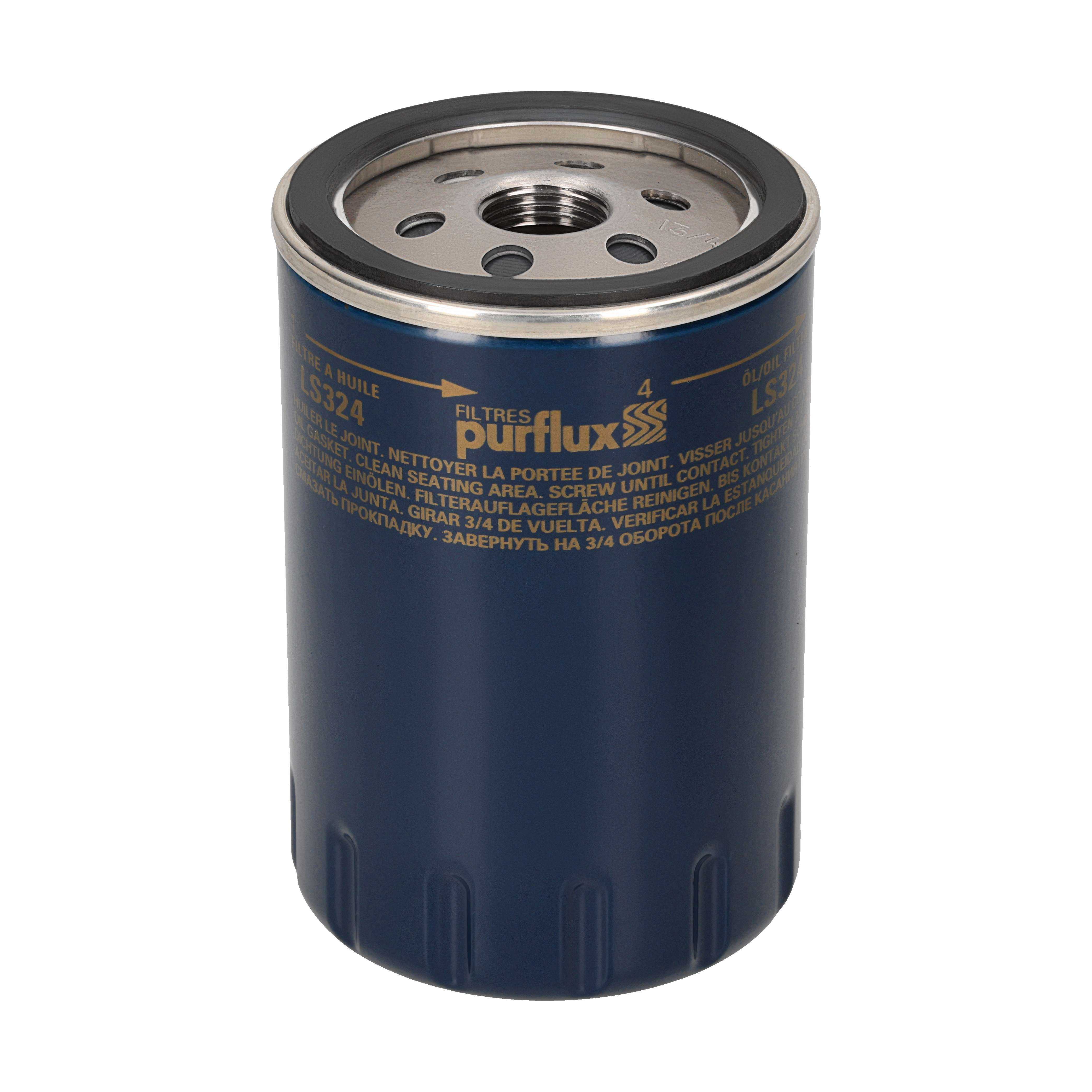 PURFLUX Oliefilter ls324 Påskruet 120mm for VOLVO FIAT VM FORD PEUGEOT GENERAL MOTORS VAG BMW CHRYSLER CITROËN ROVER JAGUAR MAZDA MERCEDES-BENZ RENAU