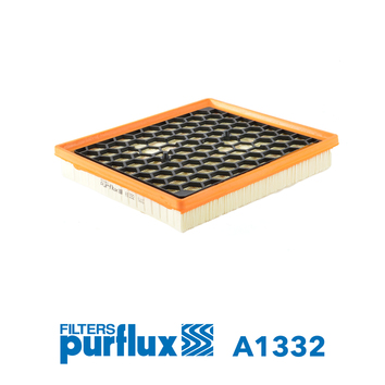 PURFLUX Luftfilter a1332 Filterindsats height_mm_209|Højde [mm]|53 length_mm_203|Længde [mm]|290 width_mm_206|Bredde [mm]|258 53mm for OPEL GENERAL M