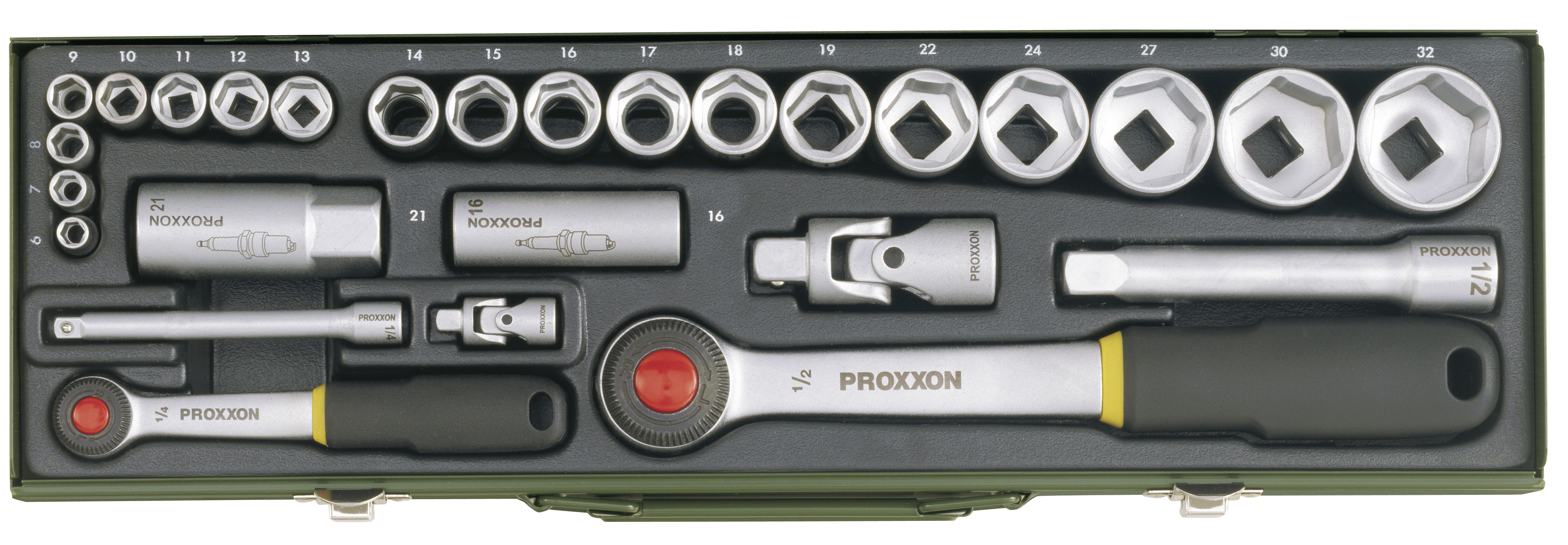 PROXXON Topnøglesæt 23020