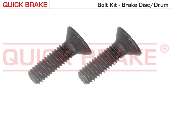 QUICK BRAKE Skruesæt, bremseskive 11622k for VAUXHALL