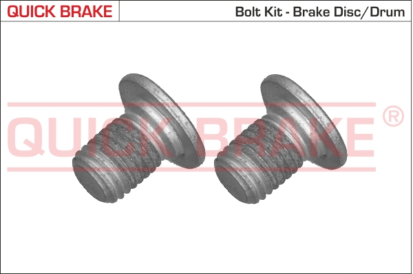 QUICK BRAKE Skruesæt, bremseskive 11661k for MAYBACH VW