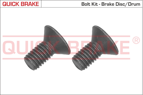 QUICK BRAKE Skruesæt, bremseskive 11665k for FORD MAZDA MERCEDES-BENZ KIA