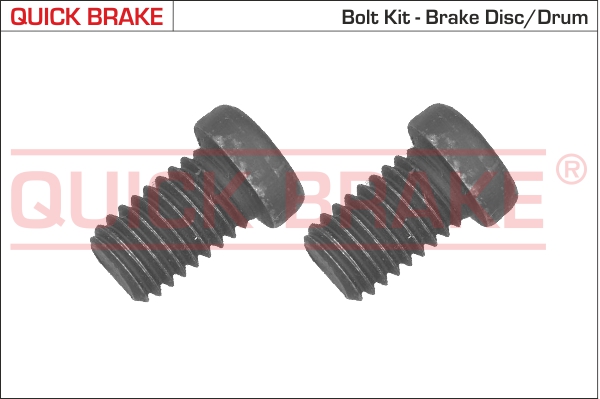 QUICK BRAKE Skruesæt, bremseskive 11668k for BMW