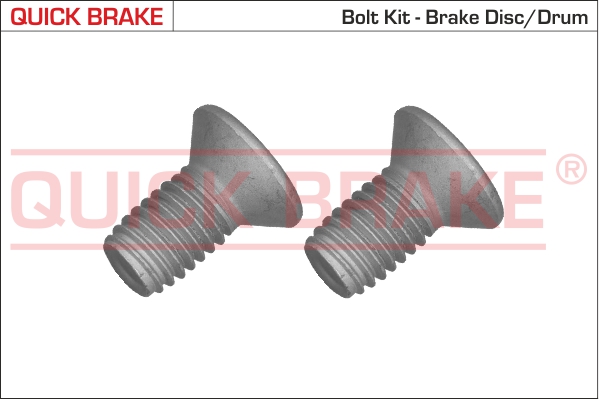QUICK BRAKE Skruesæt, bremseskive 11670k for FORD VOLVO JAGUAR LAND ROVER