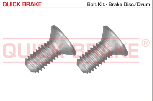 QUICK BRAKE Skruesæt, bremseskive 11671k for DS FORD VAUXHALL ABARTH HONDA PORSCHE SUZUKI SMART