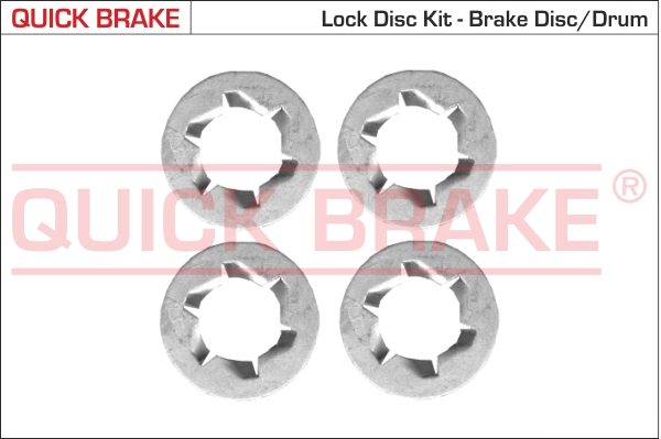 QUICK BRAKE Skruesæt, bremseskive 11673k for FORD