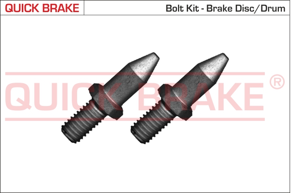 QUICK BRAKE Skruesæt, bremseskive 11674k for PEUGEOT FORD ABARTH VAUXHALL
