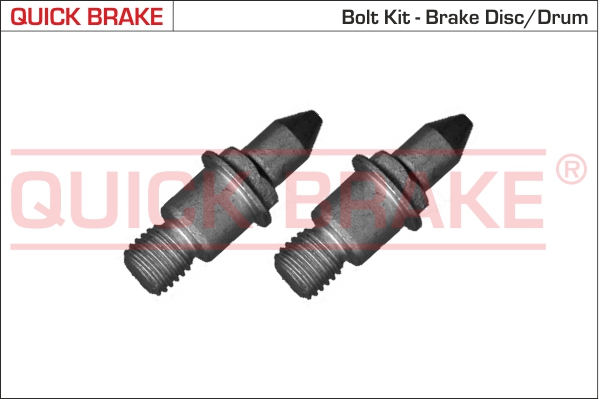 QUICK BRAKE Skruesæt, bremseskive 11677k for PEUGEOT LANCIA