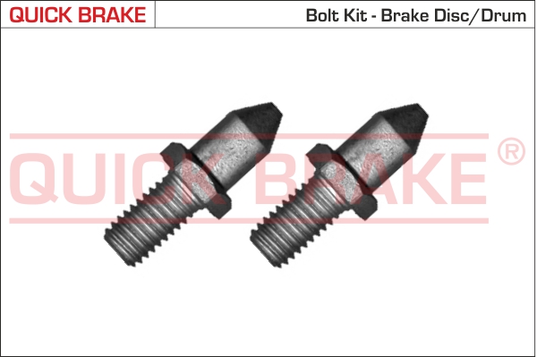 QUICK BRAKE Skruesæt, bremseskive 11678k for PEUGEOT LANCIA
