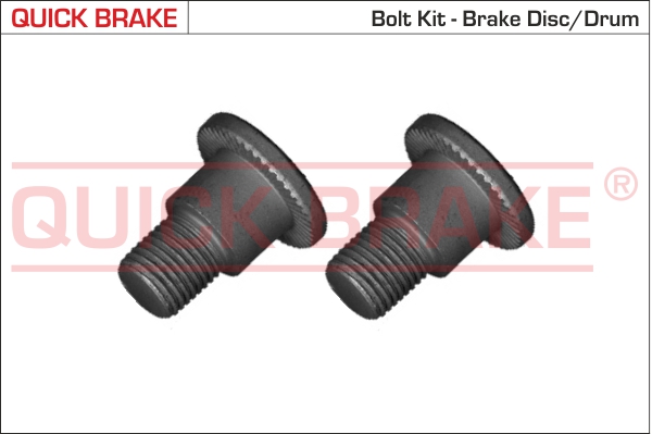 QUICK BRAKE Skruesæt, bremseskive 11679k for VW