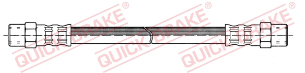 QUICK BRAKE Bremseslange 22005 for VOLVO MERCEDES-BENZ VW