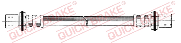QUICK BRAKE Bremseslange 22035 for TOYOTA