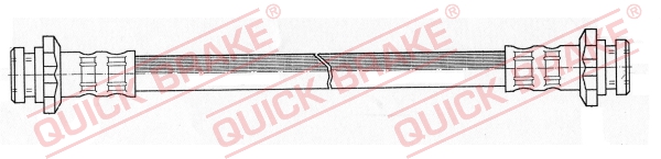 QUICK BRAKE Bremseslange 22038 for NISSAN
