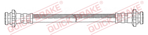 QUICK BRAKE Bremseslange 22044 for NISSAN