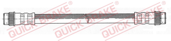 QUICK BRAKE Bremseslange 22054 for PEUGEOT RENAULT