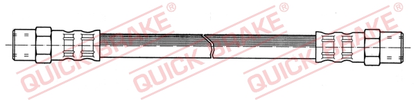 QUICK BRAKE Bremseslange 22061 for MERCEDES-BENZ