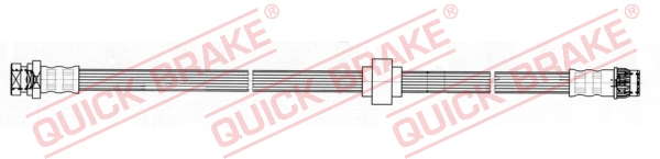 QUICK BRAKE Bremseslange 22109 for RENAULT