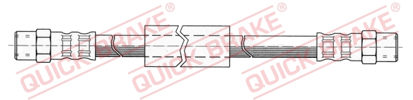 QUICK BRAKE Bremseslange 22302 for VW