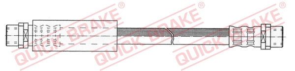 QUICK BRAKE Bremseslange 22308 for AUDI
