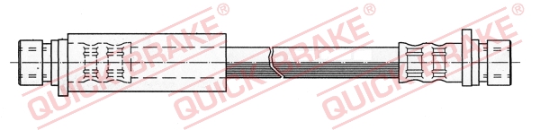 QUICK BRAKE Bremseslange 22312 for ROVER
