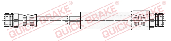 QUICK BRAKE Bremseslange 22315 for VW