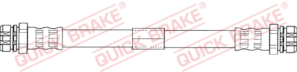 QUICK BRAKE Bremseslange 22316 for VW