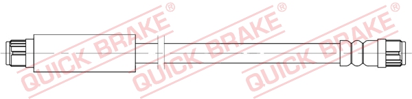 QUICK BRAKE Bremseslange 22318 for PEUGEOT