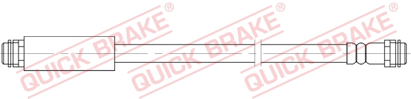 QUICK BRAKE Bremseslange 22320 for MERCEDES-BENZ