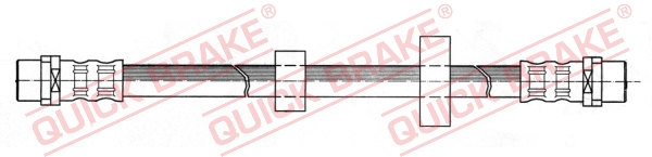 QUICK BRAKE Bremseslange 22404 for VW