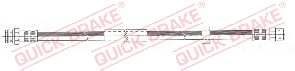 QUICK BRAKE Bremseslange 22408 for FORD VW