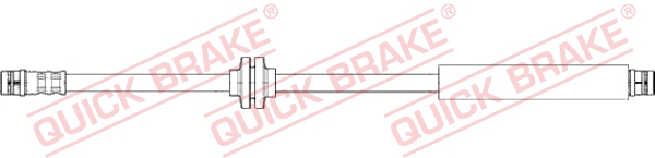 QUICK BRAKE Bremseslange 22416 for MERCEDES-BENZ