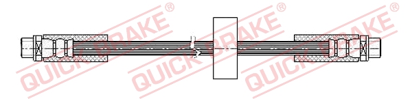 QUICK BRAKE Bremseslange 22417 for AUDI