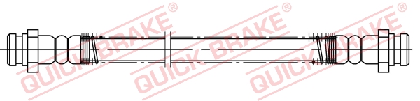 QUICK BRAKE Bremseslange 22531 for KIA