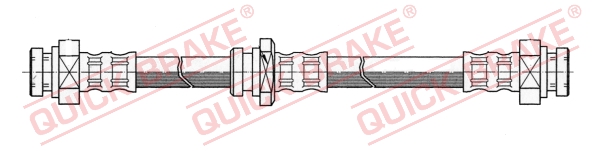 QUICK BRAKE Bremseslange 22912 for SUZUKI
