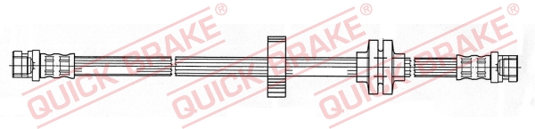 QUICK BRAKE Bremseslange 22918 for RENAULT
