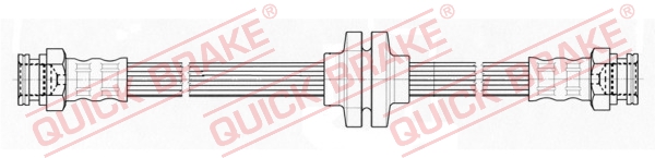 QUICK BRAKE Bremseslange 22926 for FIAT