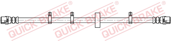 QUICK BRAKE Bremseslange 22929 for VW