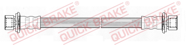 QUICK BRAKE Bremseslange 24004 for TOYOTA