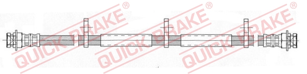 QUICK BRAKE Bremseslange 24901 for CHRYSLER