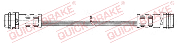 QUICK BRAKE Bremseslange 25003 for AUDI