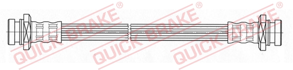 QUICK BRAKE Bremseslange 25020 for SUZUKI