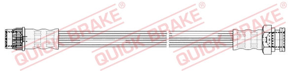 QUICK BRAKE Bremseslange 25021 for PEUGEOT