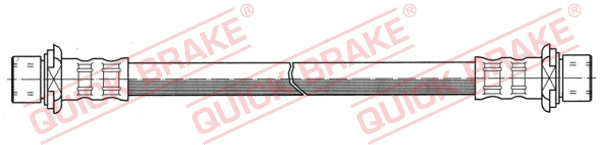 QUICK BRAKE Bremseslange 25028 for TOYOTA
