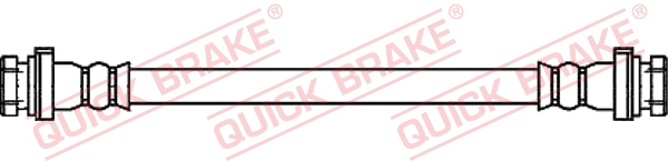 QUICK BRAKE Bremseslange 25033 for NISSAN